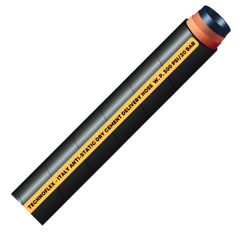 Anti-static Dry Cement Delivery Hose - 20 BAR