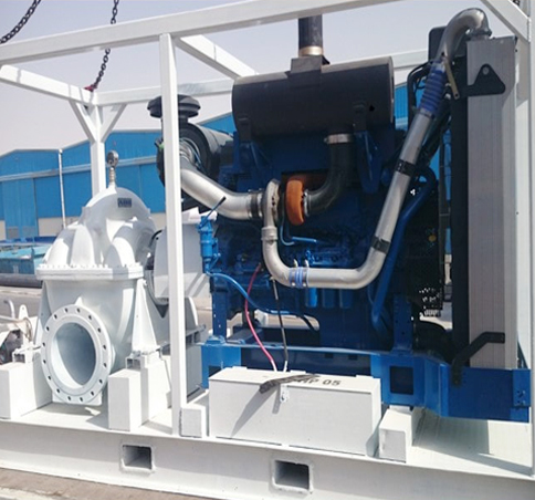 Abs 19”x 15” Split Casing, Double Suction Pump (Model : Z22 500/400 - 60 )