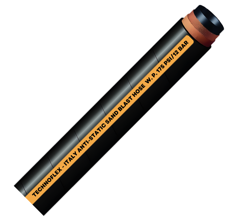 Anti-static Sand Blast Hose - 12 BAR